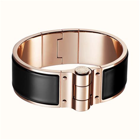 hermes enamel charniere uni bracelet hermes|hermes leather bracelets.